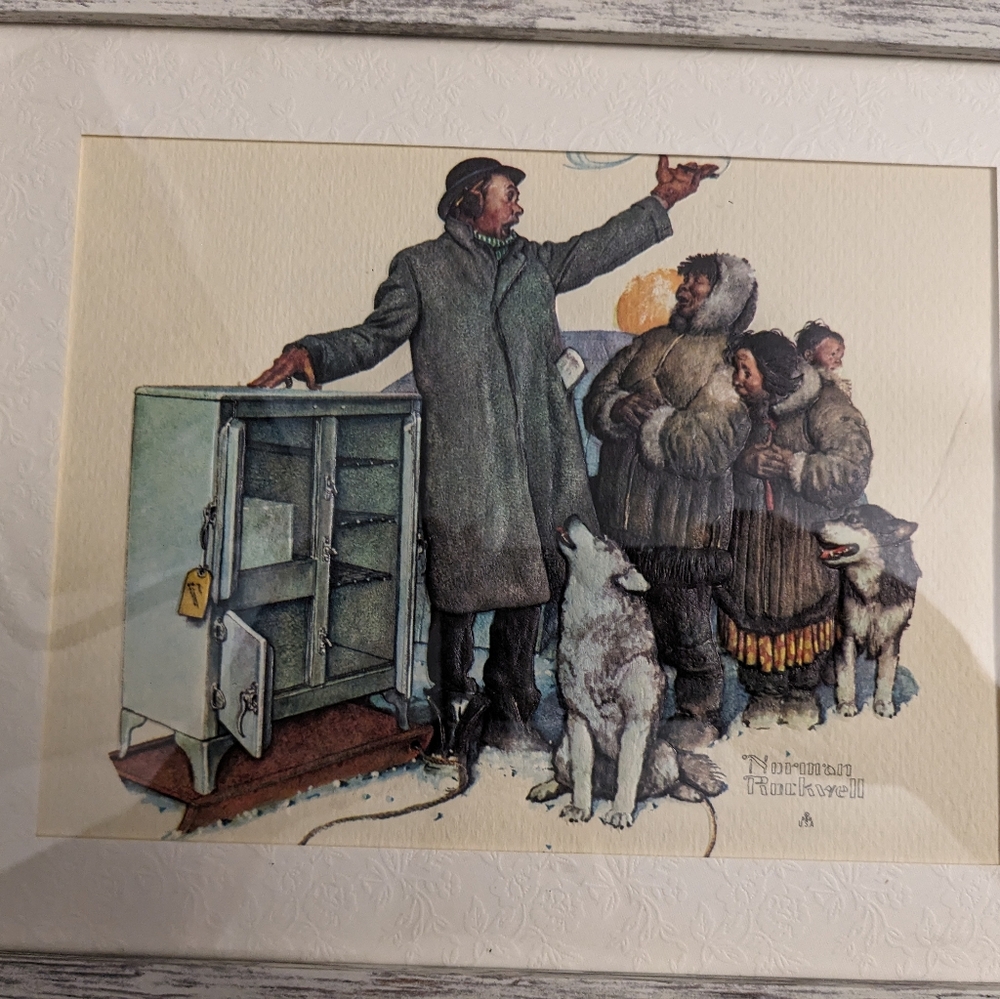 Vintage Norman Rockwell print